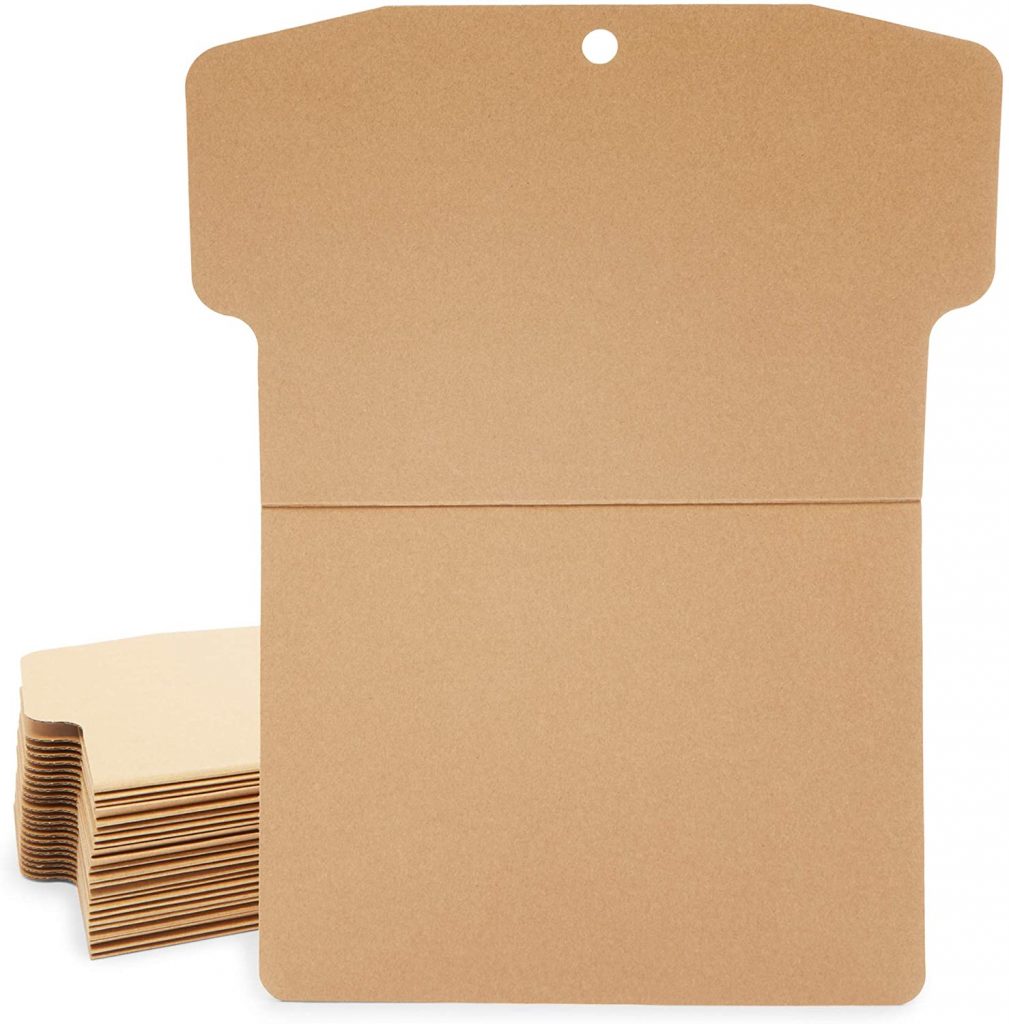 Youth Cardboard Shirt Form for Arts and Crafts, Size Small (17 x 22 in, 24 Pack)