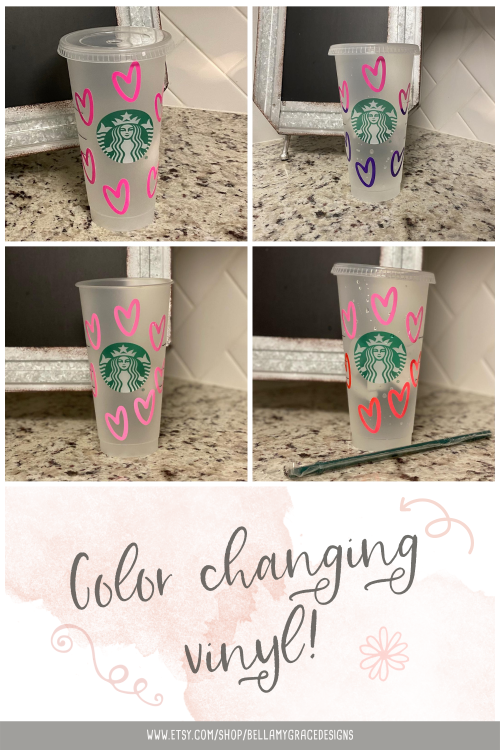 Color changing vinyl