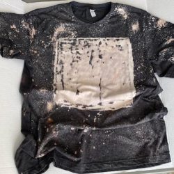 Reverse Tie-Dye Technique - Bleach Tie-Dye